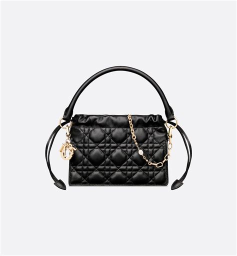 dior lady chain pouch|mini lady dior milly bag.